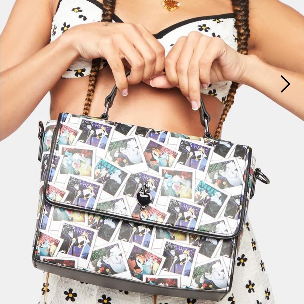 Loungefly Disney Villains Club Polaroid Crossbody Bag